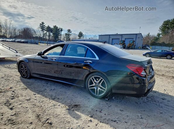 WDDUG8FB7GA216278 2016 MERCEDES-BENZ S Black Tył lewy