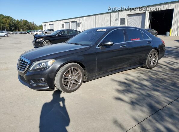 WDDUG8FB9GA205072 2016 MERCEDES-BENZ S Серый Передняя левая четверть
