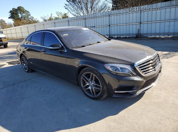 WDDUG8FB9GA205072 2016 MERCEDES-BENZ S Серый Передняя правая четверть