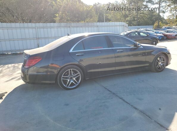 WDDUG8FB9GA205072 2016 MERCEDES-BENZ S Серый Задняя правая четверть