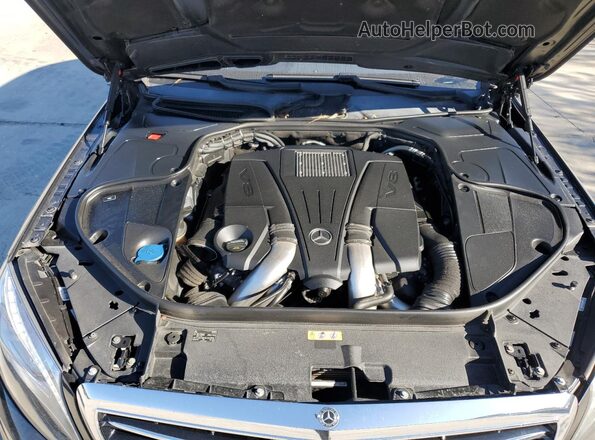 WDDUG8FB9GA205072 2016 MERCEDES-BENZ S Серый Вид задней части салона
