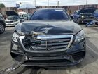2019 Mercedes-benz S 63 Amg 4matic Black vin: WDDUG8JB3KA446237