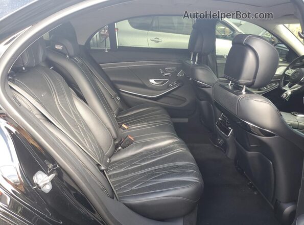 WDDUG8JB3KA446237 2019 MERCEDES-BENZ S Black უკანა სავარძლების ხედი