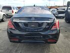 2019 Mercedes-benz S 63 Amg 4matic Black vin: WDDUG8JB3KA446237