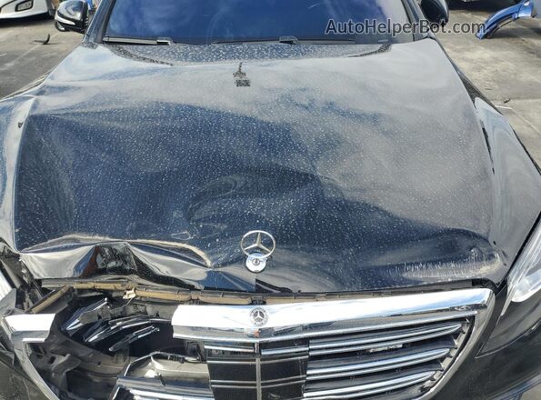 WDDUG8JB3KA446237 2019 MERCEDES-BENZ S Black უკანა სალონის ხედი