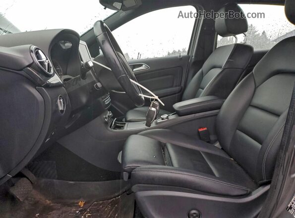WDDVP9AB8HJ014875 2017 MERCEDES-BENZ B-CLASS Gray წინა სალონის ხედი