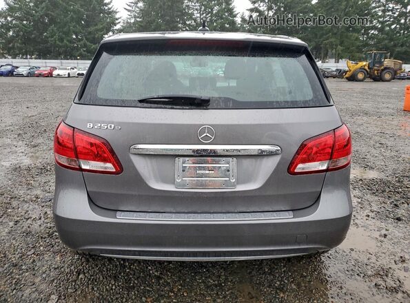 WDDVP9AB8HJ014875 2017 MERCEDES-BENZ B-CLASS Gray უკანა ხედი
