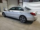2018 Mercedes-benz C 300 4matic Серебряный vin: WDDWF4KB3JR421082