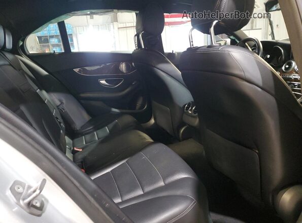 WDDWF4KB3JR421082 2018 MERCEDES-BENZ C Серебряный Вид задних сидений