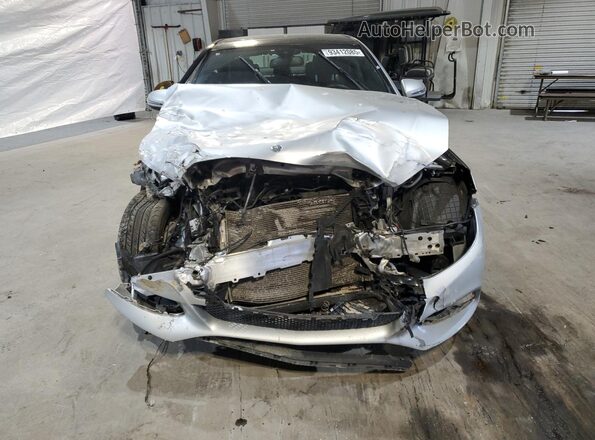 WDDWF4KB3JR421082 2018 MERCEDES-BENZ C Серебряный Вид спереди