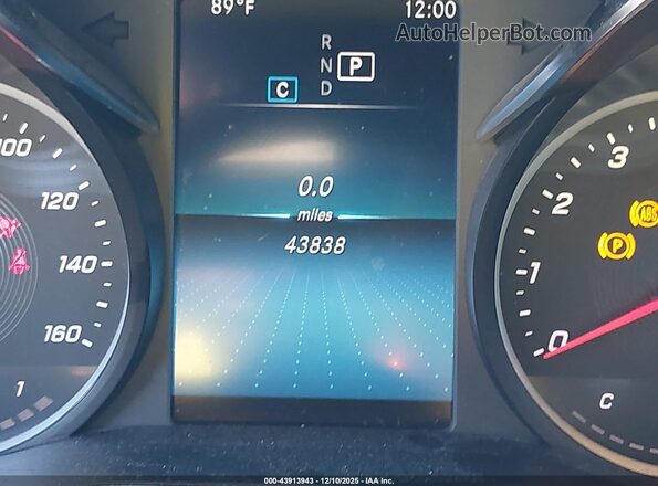 WDDWF8DB5LR526648 2020 MERCEDES-BENZ C-CLASS Белый Панорамный вид салона 360°