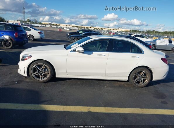 WDDWF8DB5LR526648 2020 MERCEDES-BENZ C-CLASS Белый Вид задней части салона
