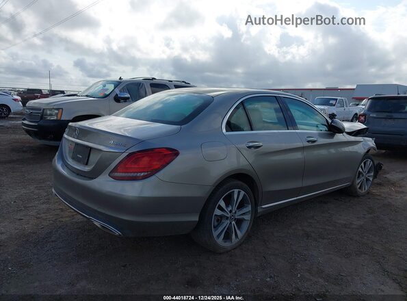 WDDWF8EB1LR562853 2020 MERCEDES-BENZ C-CLASS Beige Հետևի աջ