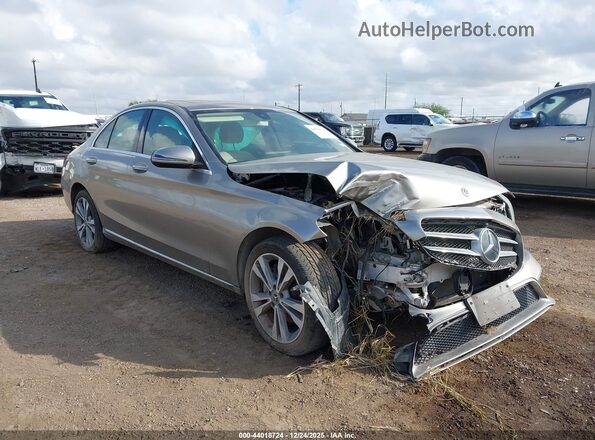 WDDWF8EB1LR562853 2020 MERCEDES-BENZ C-CLASS Beige Առջևի աջ