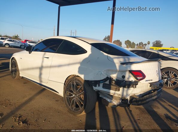 WDDWJ6EB1LF949018 2020 MERCEDES-BENZ AMG C 43 Белый Задняя левая четверть