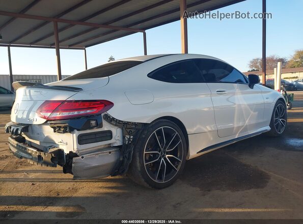 WDDWJ6EB1LF949018 2020 MERCEDES-BENZ AMG C 43 Белый Задняя правая четверть