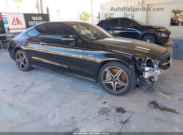 WDDWJ6EB3HF451054 2017 MERCEDES-BENZ AMG C 43 Черный Передняя правая четверть