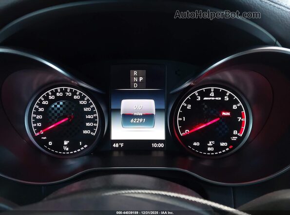 WDDWJ6EB3HF451054 2017 MERCEDES-BENZ AMG C 43 Черный Вид задних сидений