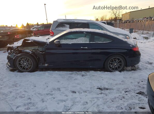 WDDWJ6EB7JF657502 2018 MERCEDES-BENZ AMG C 43 Синий Панорамный вид салона 360°