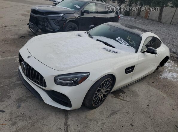 WDDYJ7HA8LA026341 2020 MERCEDES-BENZ AMG Белый Передняя левая четверть