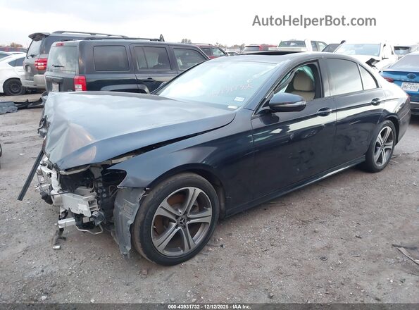 WDDZF4JB1JA311550 2018 MERCEDES-BENZ E-CLASS Синий Передняя левая четверть