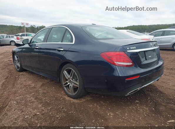 WDDZF4JB1JA388211 2018 MERCEDES-BENZ E-CLASS Синий Задняя левая четверть