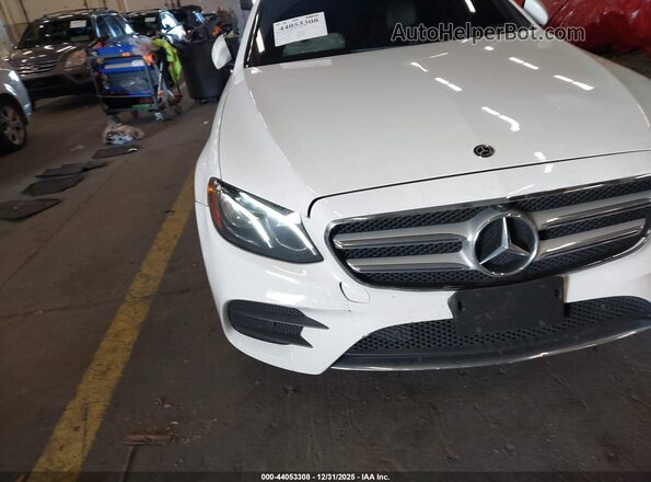 WDDZF4JB3KA530494 2019 MERCEDES-BENZ E-CLASS White წინა ხედი