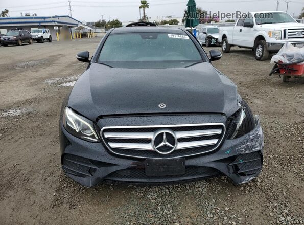 WDDZF4JB4JA378210 2018 MERCEDES-BENZ E Черный Вид спереди