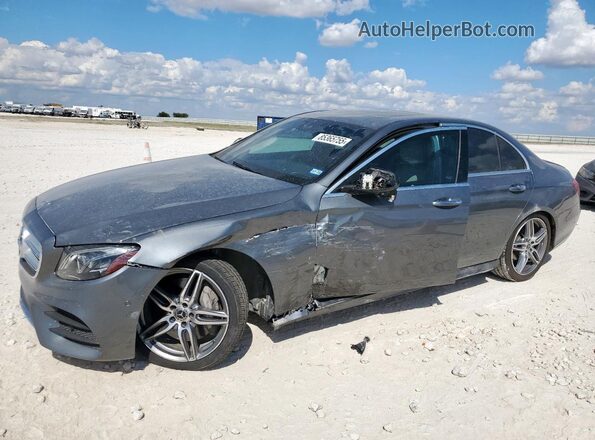 WDDZF4JB6KA556247 2019 MERCEDES-BENZ E Серый Передняя левая четверть