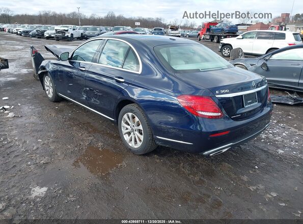 WDDZF4KB0JA454617 2018 MERCEDES-BENZ E-CLASS Синий Задняя левая четверть