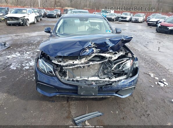 WDDZF4KB0JA454617 2018 MERCEDES-BENZ E-CLASS Синий Вид щитка приборов