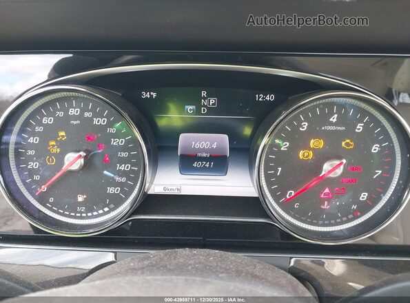 WDDZF4KB0JA454617 2018 MERCEDES-BENZ E-CLASS Синий Вид задних сидений