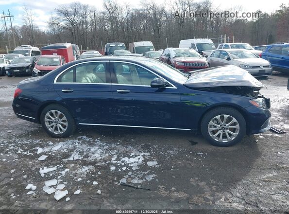 WDDZF4KB0JA454617 2018 MERCEDES-BENZ E-CLASS Синий Вид задней части салона
