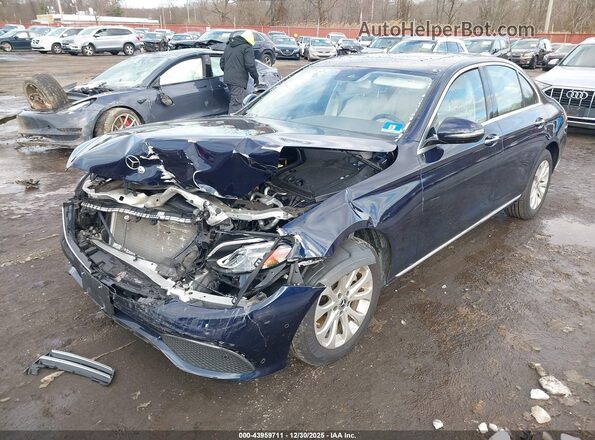 WDDZF4KB0JA454617 2018 MERCEDES-BENZ E-CLASS Синий 