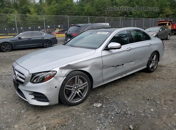 WDDZF4KB0KA627795 2019 MERCEDES-BENZ E Silver Przód lewy