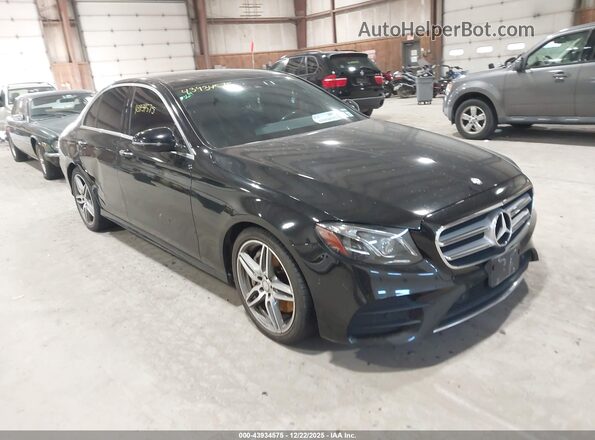 WDDZF4KB2HA060823 2017 MERCEDES-BENZ E-CLASS Черный Передняя правая четверть