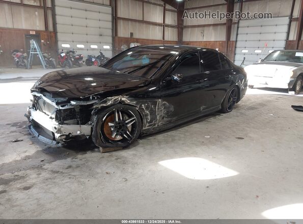 WDDZF4KB3KA524693 2019 MERCEDES-BENZ E-CLASS Black Առջևի ձախ երեք քառորդ տեսարան