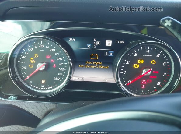 WDDZF4KB5JA360099 2018 MERCEDES-BENZ E-CLASS Серебряный Вид задних сидений