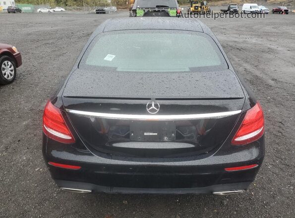WDDZF4KB5KA586810 2019 MERCEDES-BENZ E Черный Вид сзади