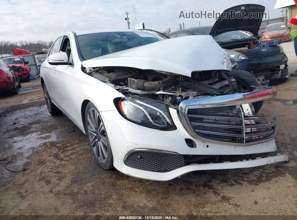WDDZF4KB8KA588745 2019 MERCEDES-BENZ E-CLASS White Передня права чверть