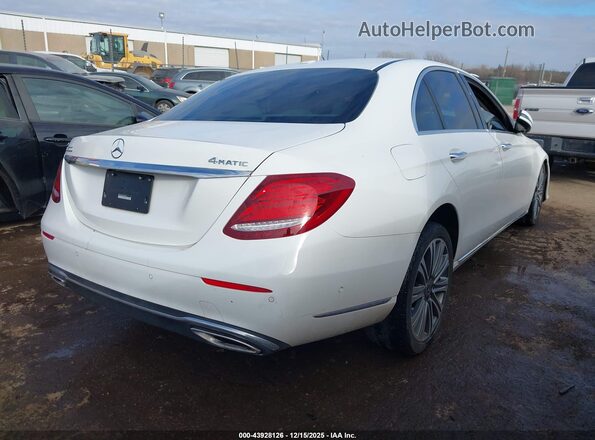 WDDZF4KB8KA588745 2019 MERCEDES-BENZ E-CLASS White Задня права чверть