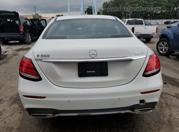 WDDZF4KBXKA630140 2019 MERCEDES-BENZ E White Հետևի տեսք