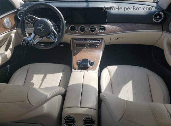 WDDZF8EB4LA717584 2020 MERCEDES-BENZ E Black Dashboard view