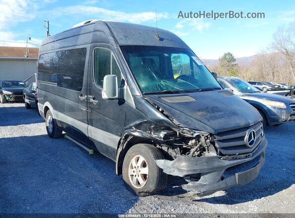 WDZPE7CDXHP550431 2017 MERCEDES-BENZ SPRINTER Black Вид спереду