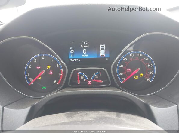 WF0DP3TH2H4122201 2017 FORD FOCUS RS Черный Вид задних сидений