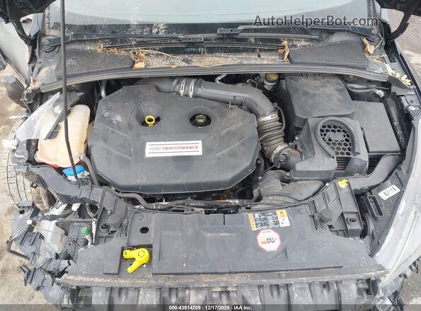 WF0DP3TH2H4122201 2017 FORD FOCUS RS Черный Вид сзади