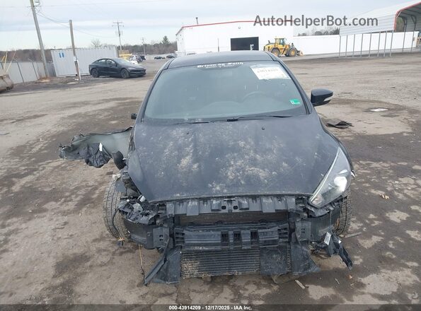 WF0DP3TH2H4122201 2017 FORD FOCUS RS Черный Вид задней части салона