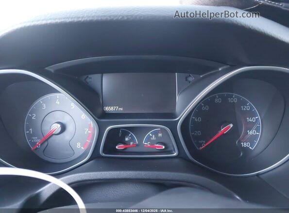 WF0DP3TH3H4119856 2017 FORD FOCUS RS Черный Вид задних сидений