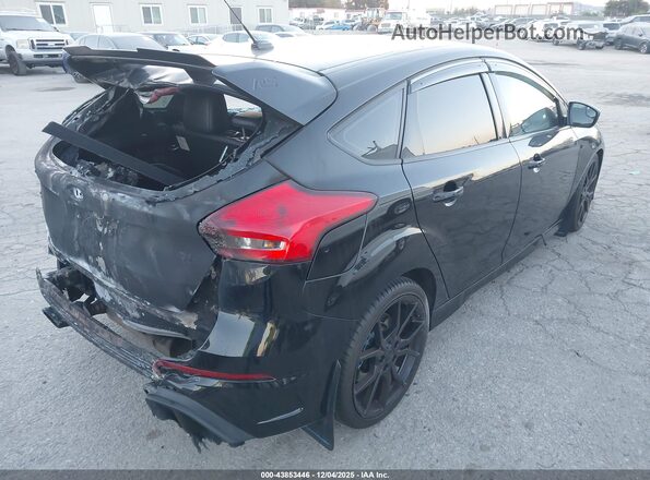 WF0DP3TH3H4119856 2017 FORD FOCUS RS Черный Задняя правая четверть