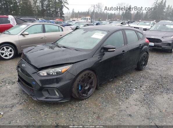 WF0DP3TH5G4117475 2016 FORD FOCUS RS Black Առջևի ձախ երեք քառորդ տեսարան